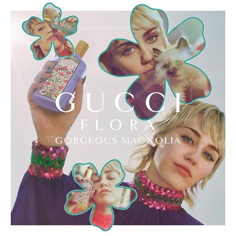 pubblicità gucci oscene|Miley Cyrus for Gucci Flora .